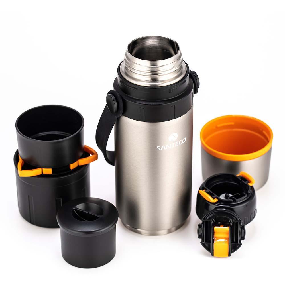 فلاسک دوجداره 650ml سانتکو مدل Kafe