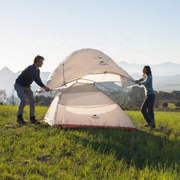 چادر کوهنوردی دو نفره نیچرهایک مدل Cloud UP 2 Ultralight 2p