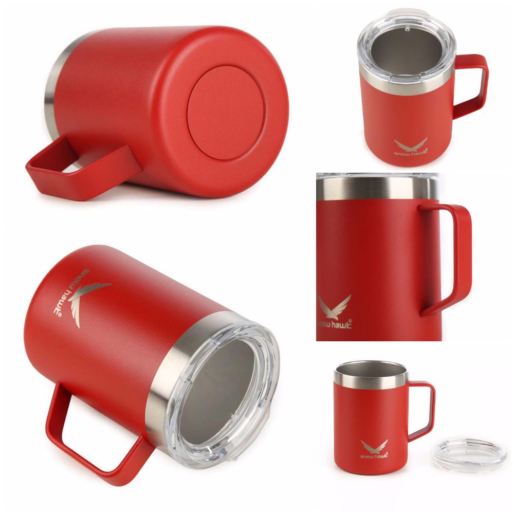 تراول ماگ دو جداره 350ml اسنوهاک ANGEL